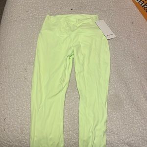 NWT lululemon Align 28” high rise leggings Faded Zap